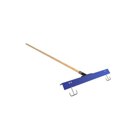 Bon Tool Gauge Rake W/Sleds - 36"- 5' Wood Handle 12-820